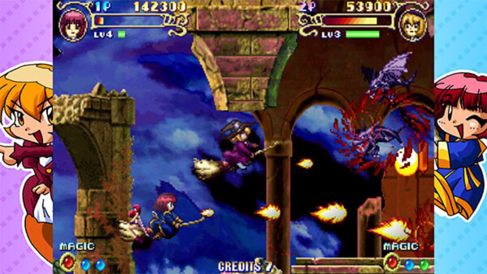 Cotton Guardian Force: Saturn Tribute screenshot 4