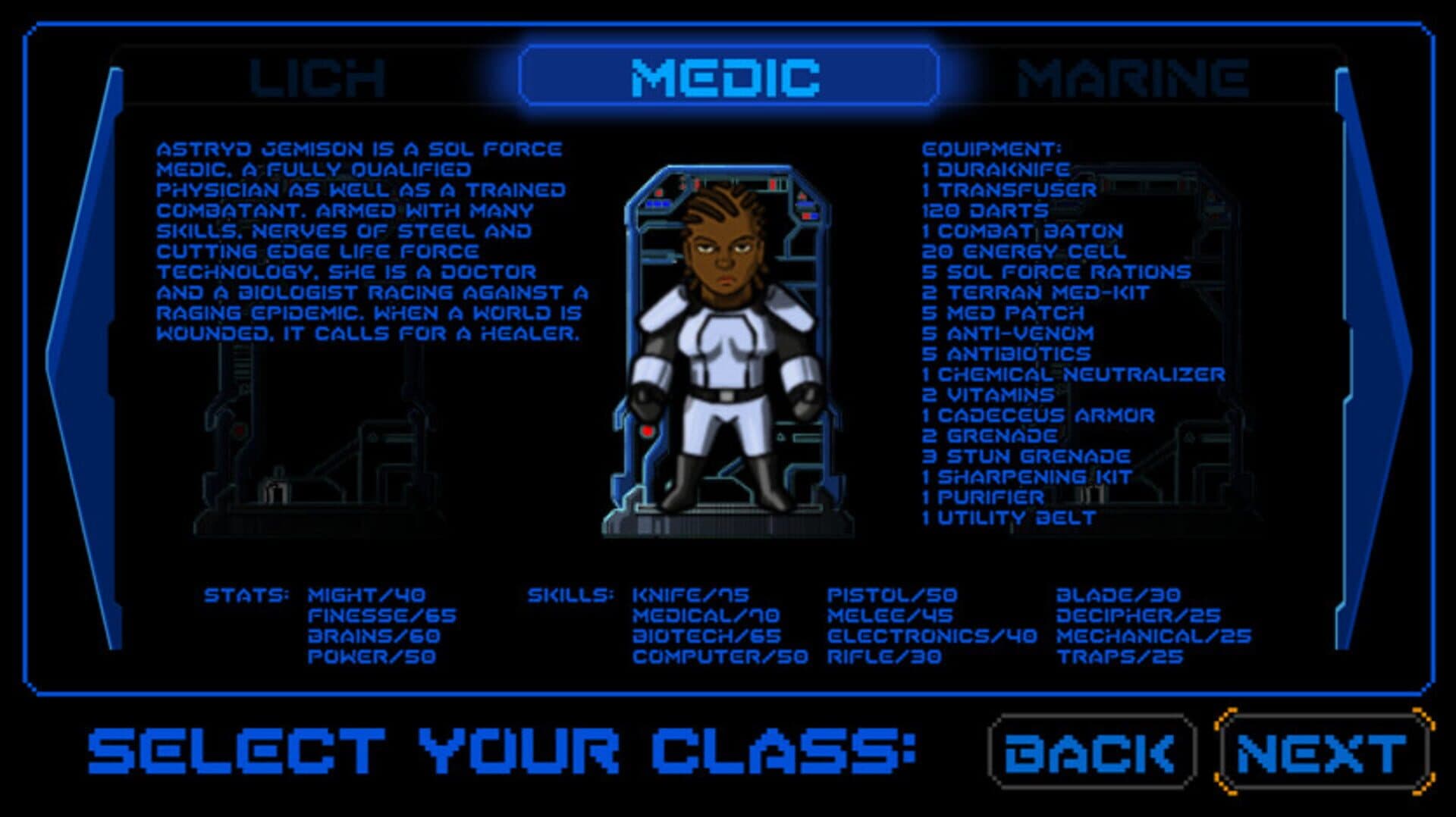 Sword of the Stars: The Pit - Healer screenshot 1