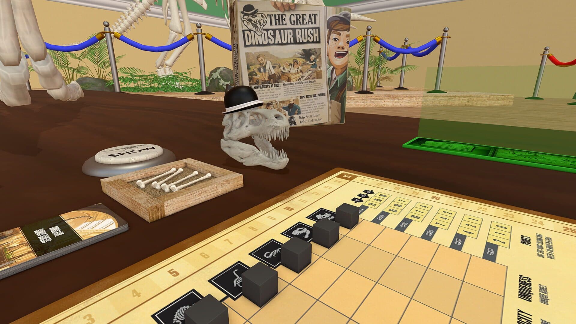 Tabletop Simulator: The Great Dinosaur Rush screenshot 1