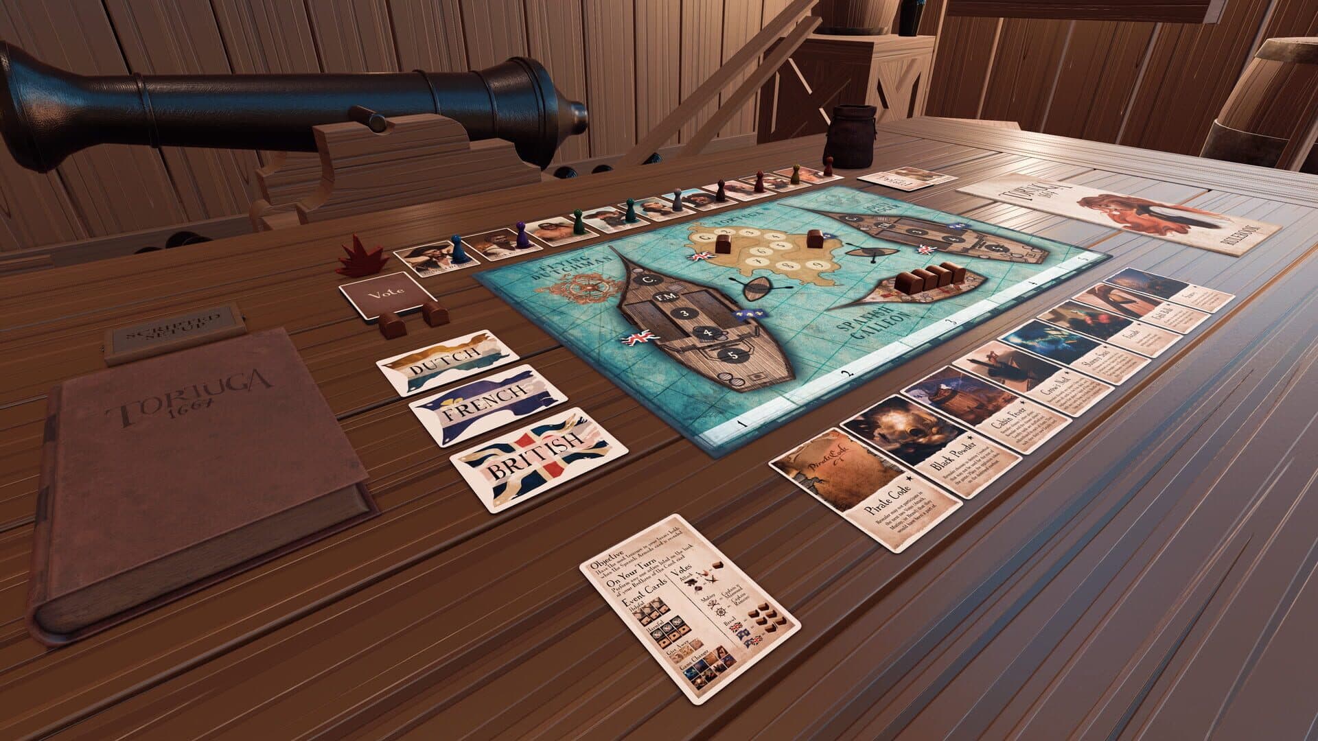 Tabletop Simulator: Tortuga 1667 screenshot 1