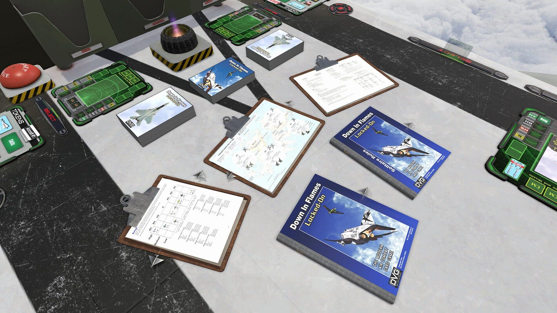 Tabletop Simulator: Down in Flames - Locked-On screenshot 3