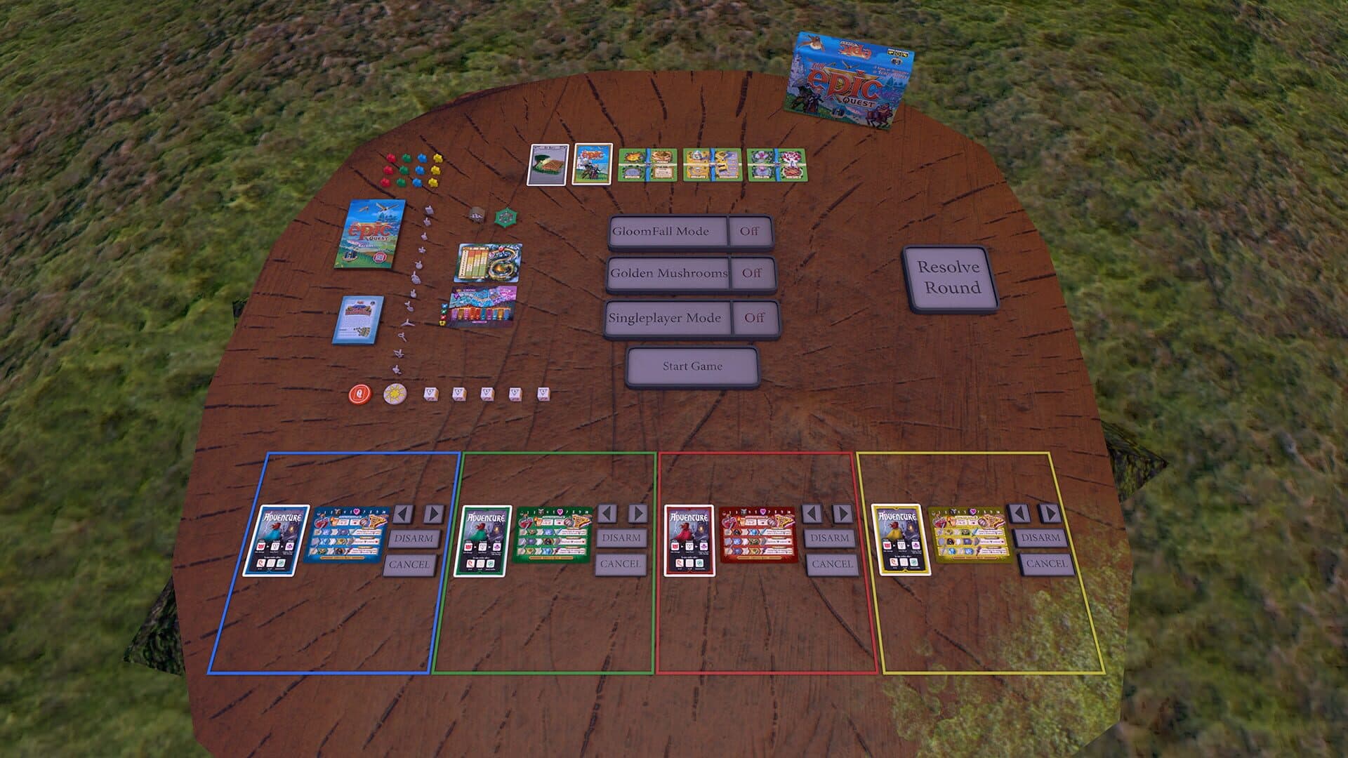 Tabletop Simulator: Tiny Epic Quest screenshot 1