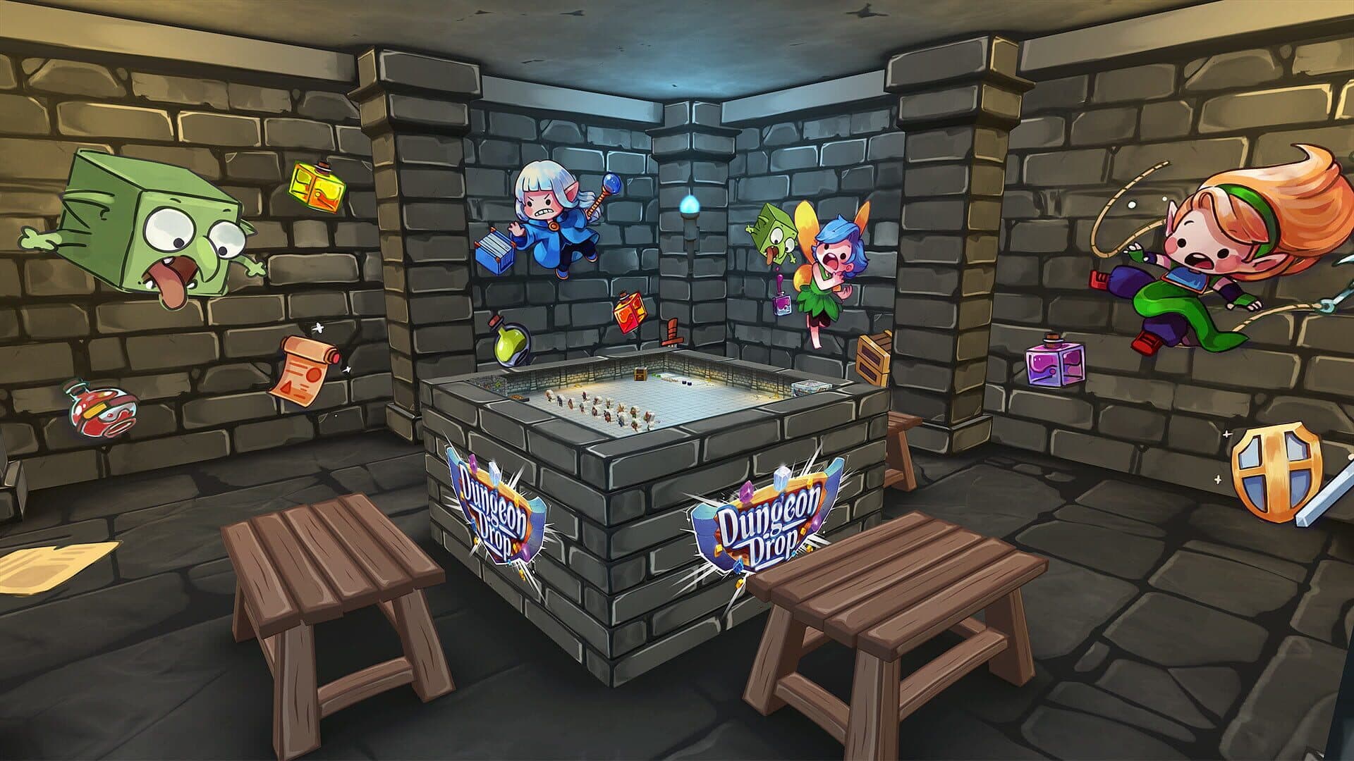 Tabletop Simulator: Dungeon Drop screenshot 1