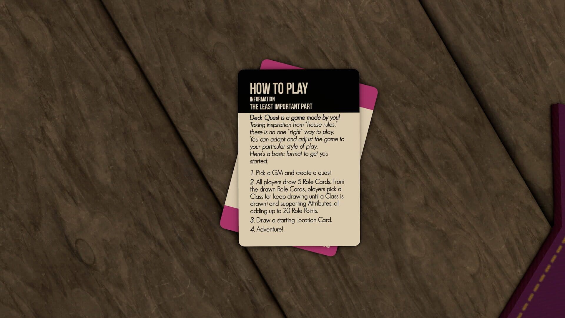 Tabletop Simulator: Deck Quest screenshot 5