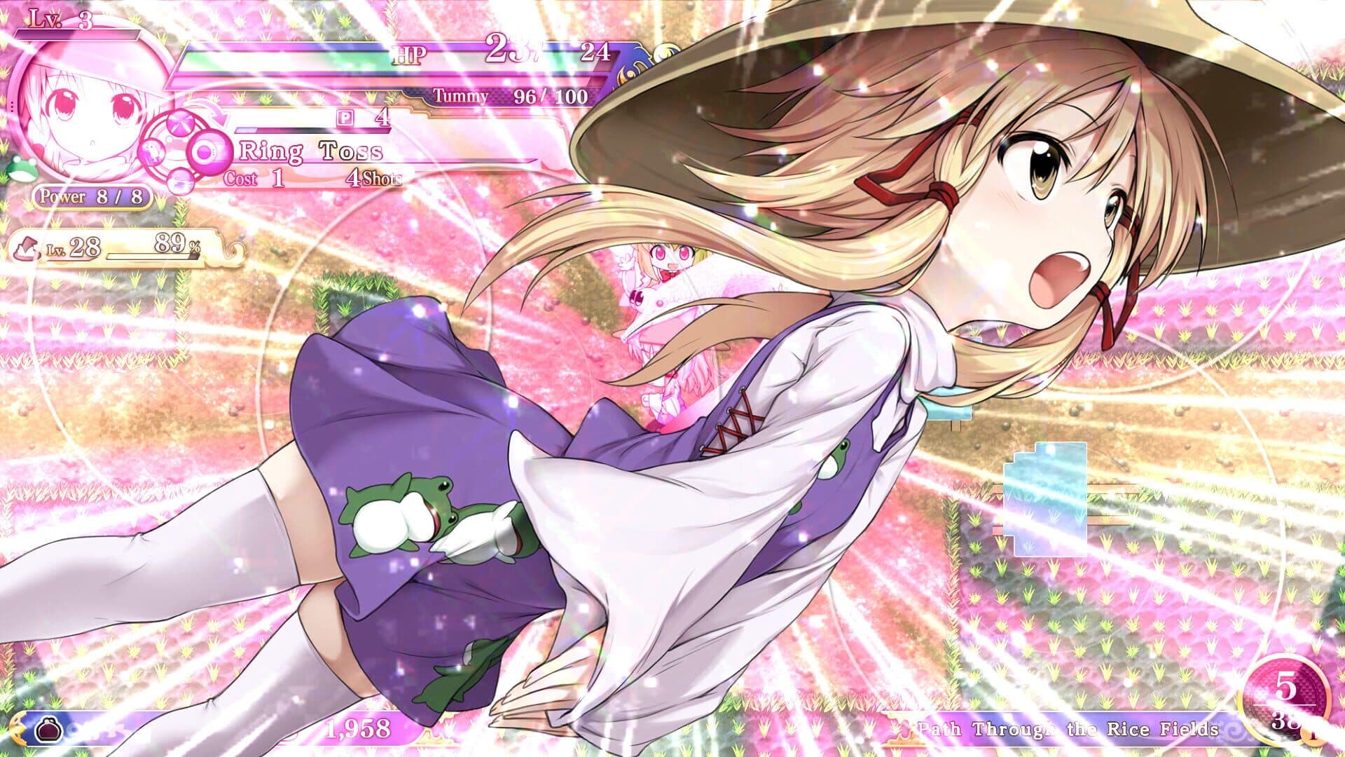 Touhou Genso Wanderer Reloaded: Suwako Moriya screenshot 5