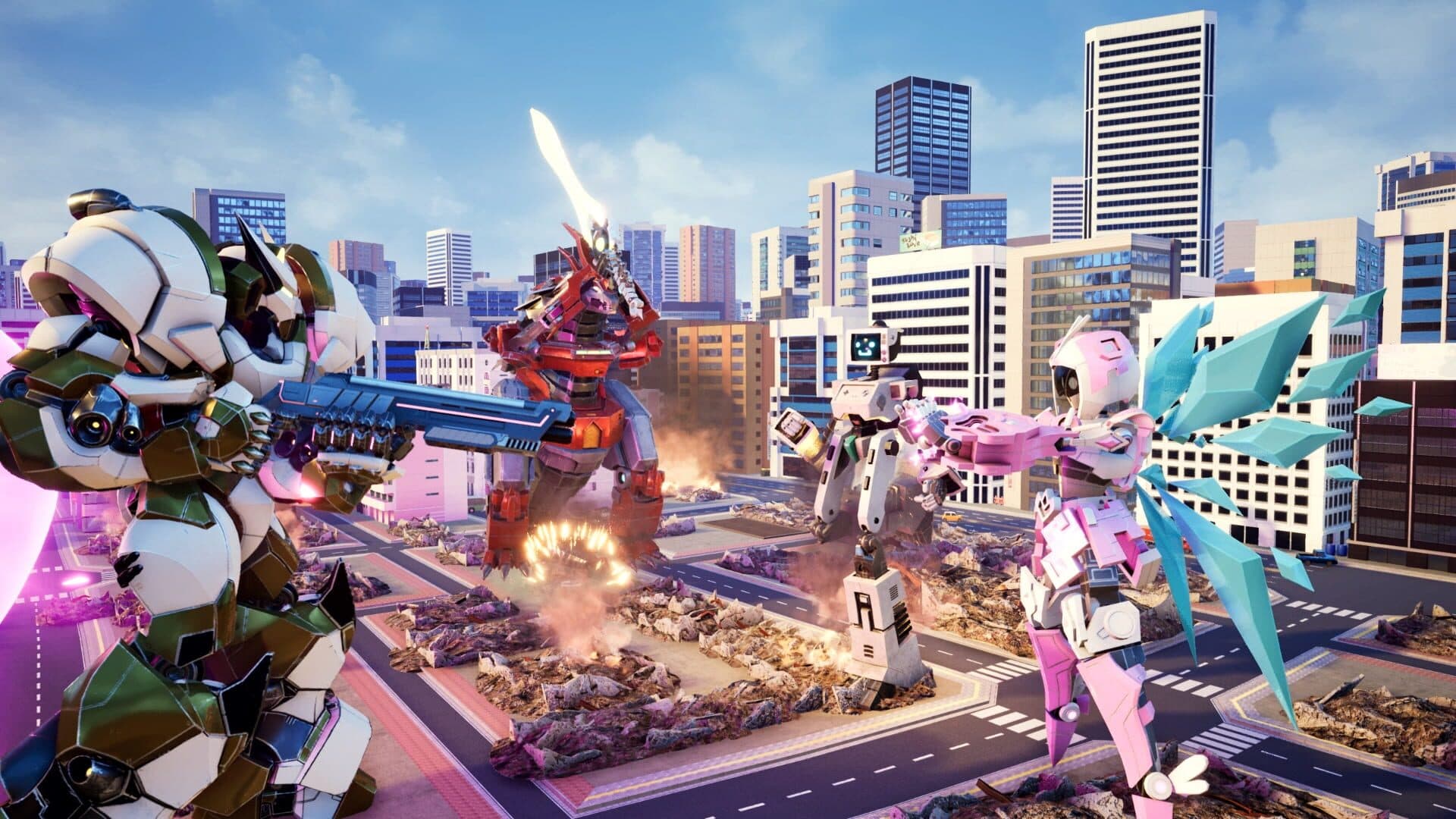 Override: Mech City Brawl - Stardust screenshot 4