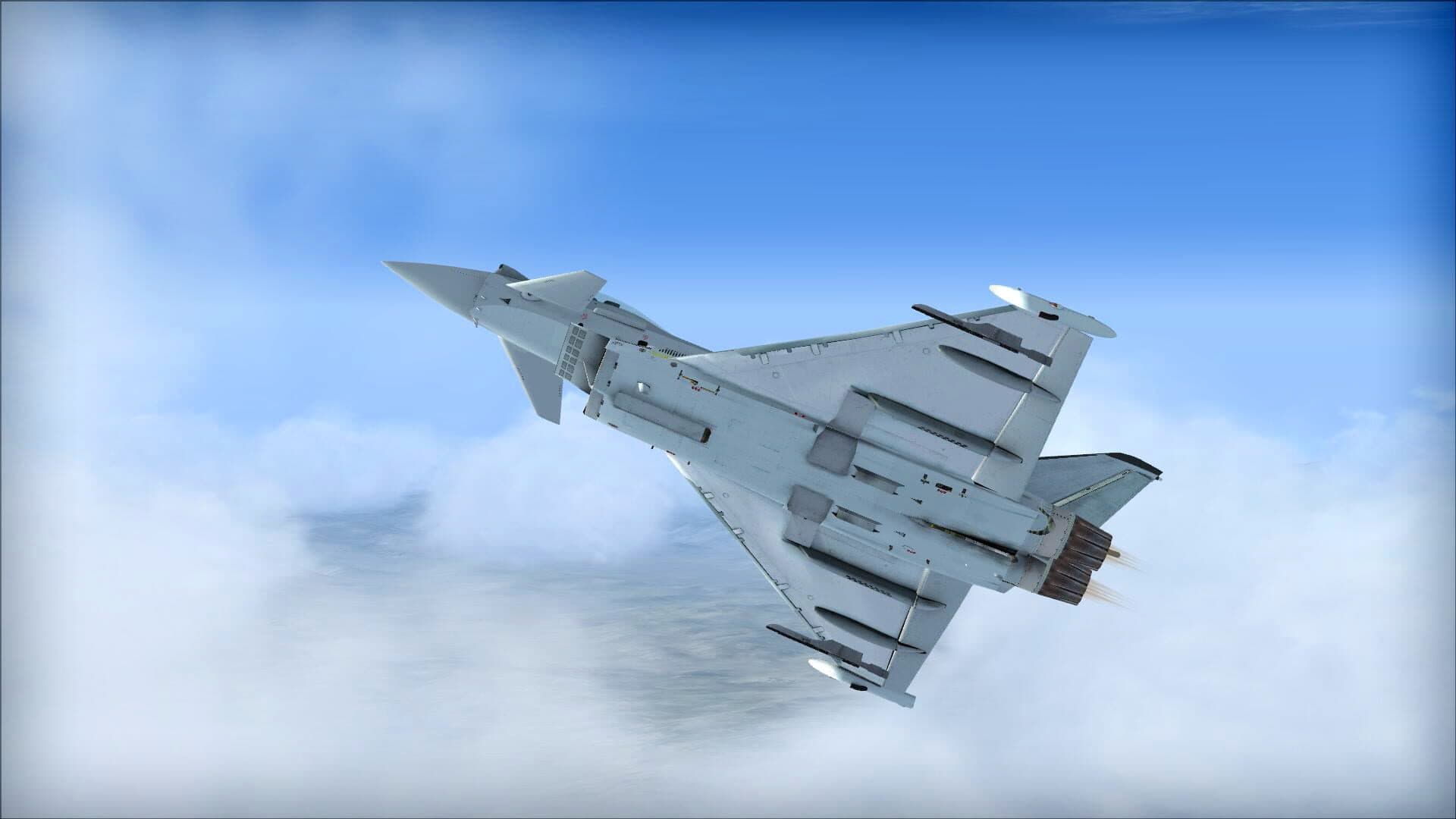 Microsoft Flight Simulator X: Steam Edition - Eurofighter screenshot 2