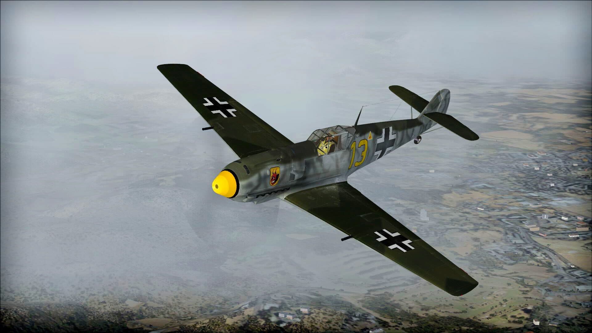 Microsoft Flight Simulator X: Steam Edition - Messerschmitt Bf 109 screenshot 1