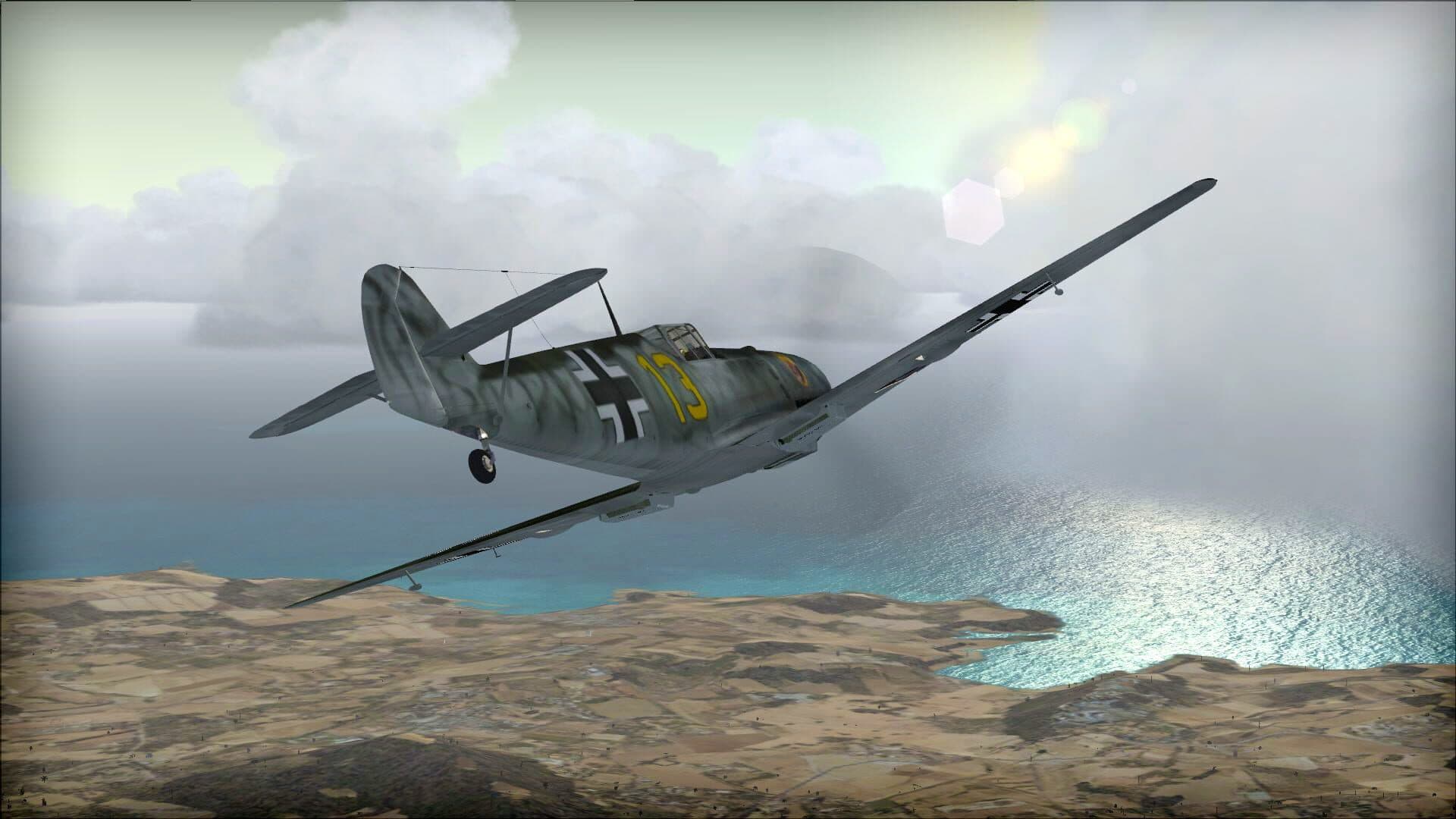 Microsoft Flight Simulator X: Steam Edition - Messerschmitt Bf 109 screenshot 3