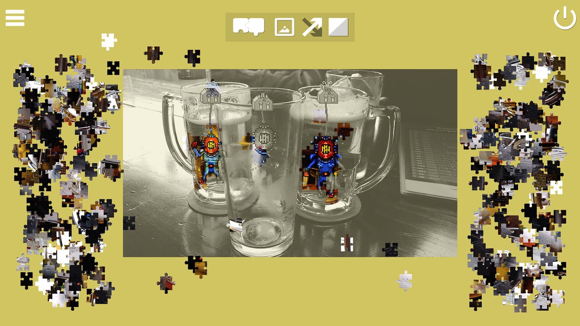 Invisible Services: Pixel Art Jigsaw Puzzle screenshot 2