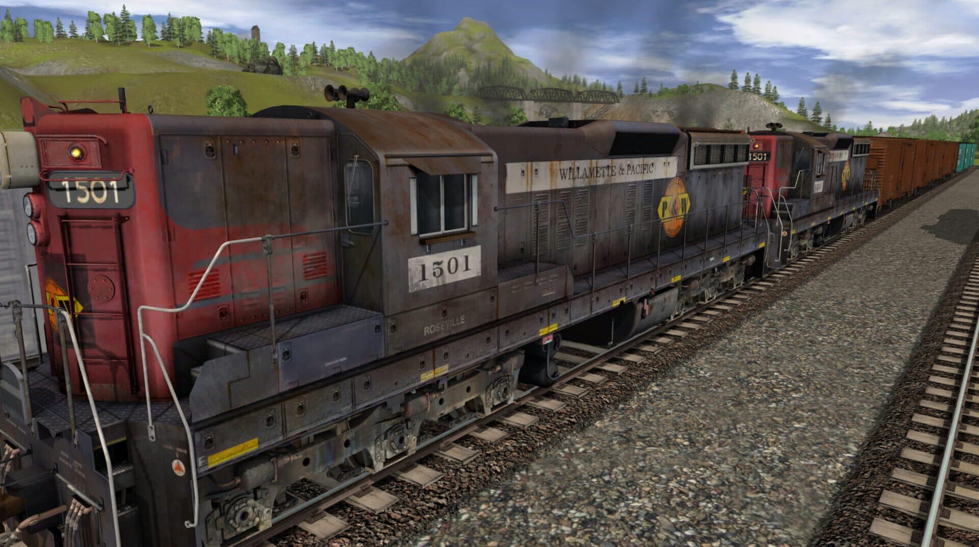Trainz: A New Era - Willamette & Pacific SD7 #1501 screenshot 8