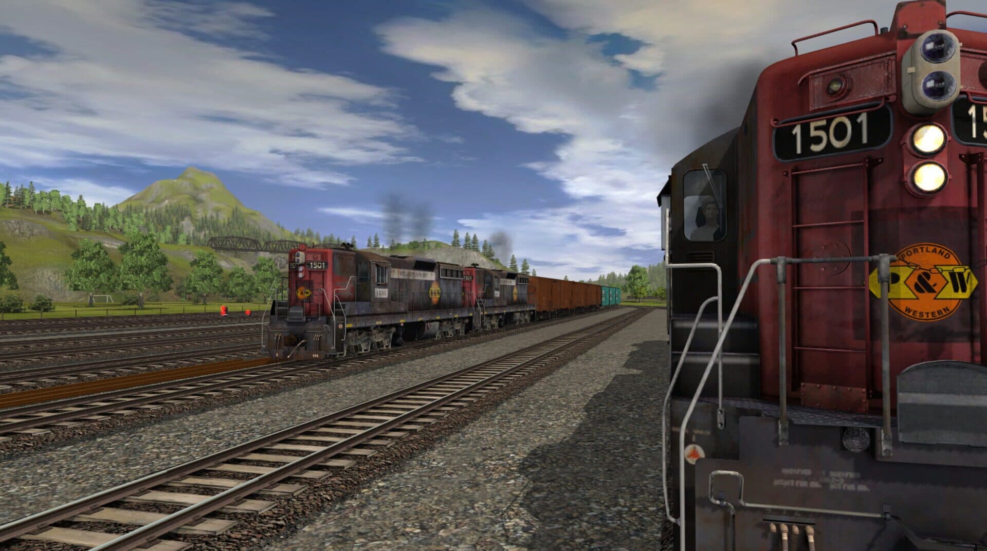 Trainz: A New Era - Willamette & Pacific SD7 #1501 screenshot 1