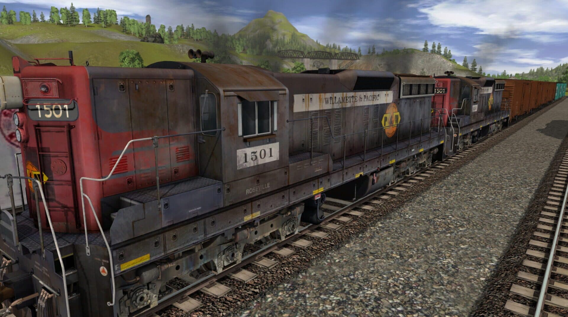 Trainz: A New Era - Willamette & Pacific SD7 #1501 screenshot 4