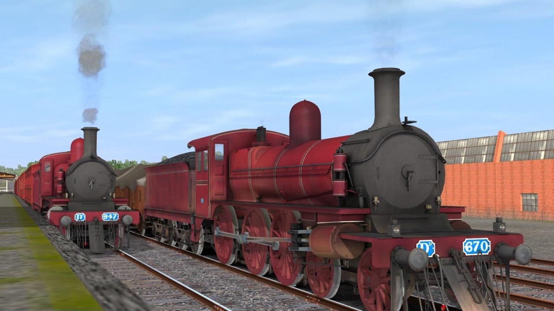 Trainz: A New Era - Victorian Railways Type 4 DD Class Pack: Canadian Red screenshot 3
