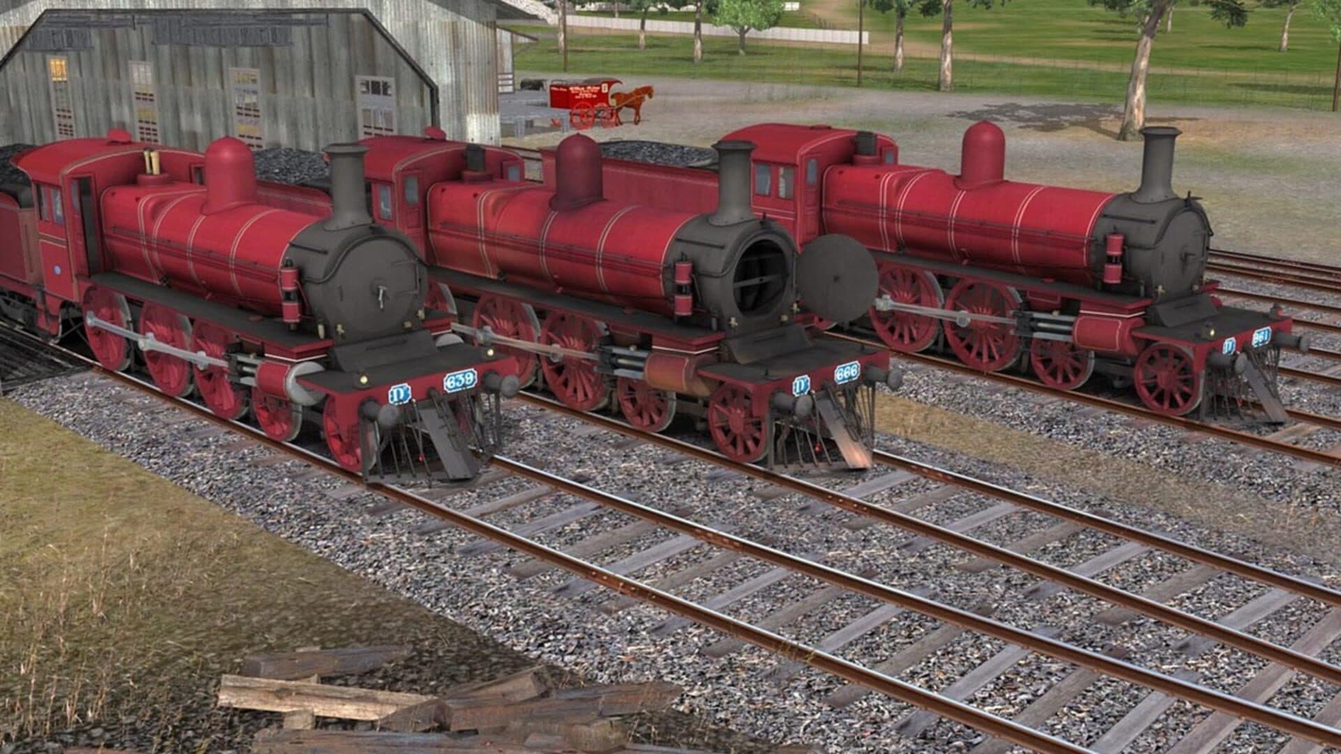 Trainz: A New Era - Victorian Railways Type 4 DD Class Pack: Canadian Red screenshot 6