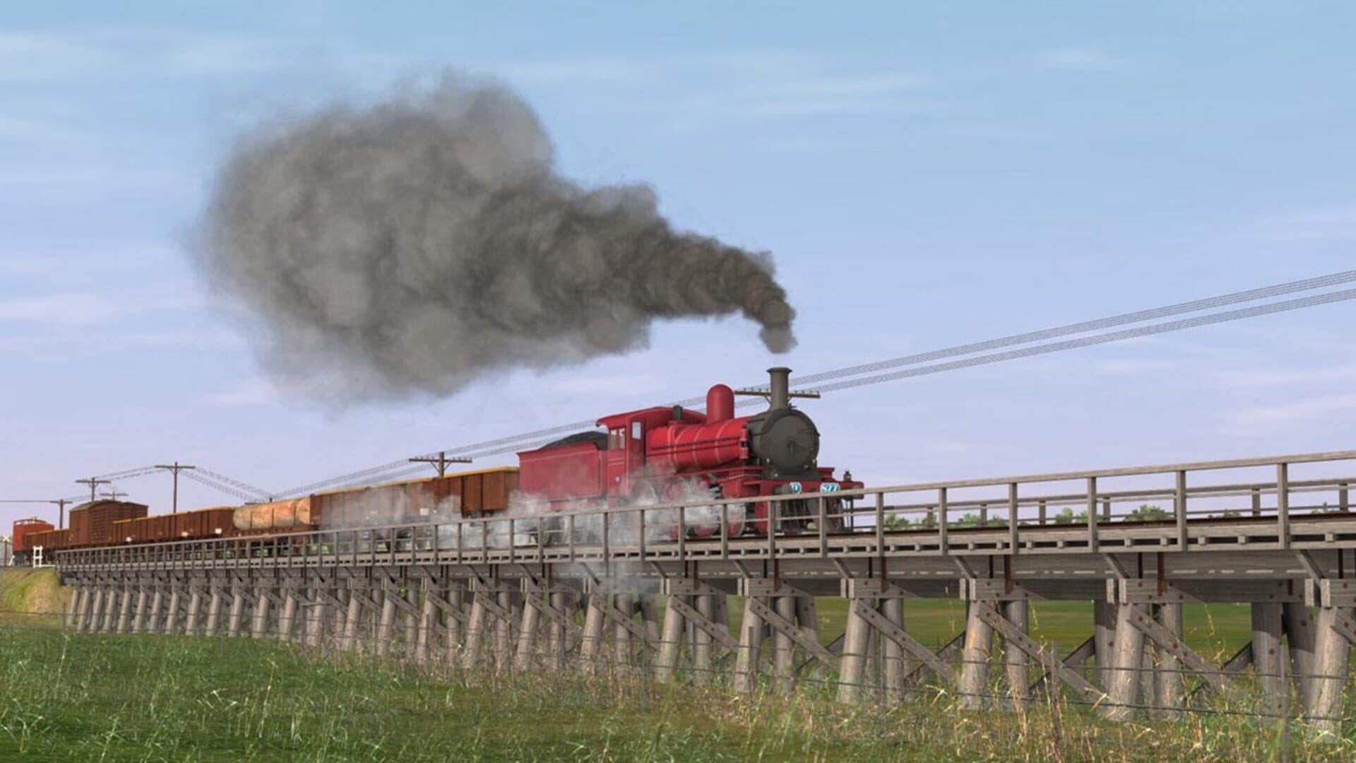 Trainz: A New Era - Victorian Railways Type 4 DD Class Pack: Canadian Red screenshot 4