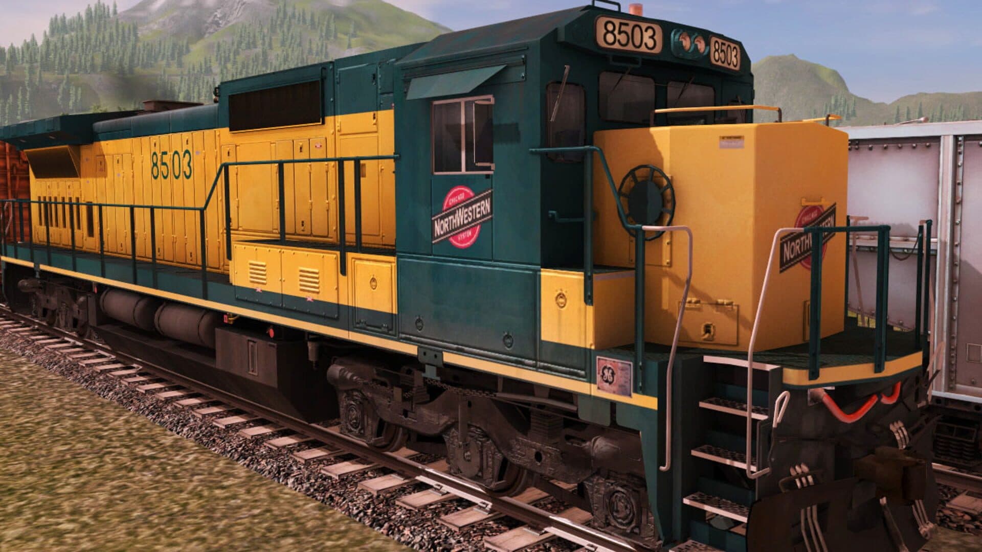 Trainz: A New Era - Chicago & North Western GE C40-8 screenshot 2