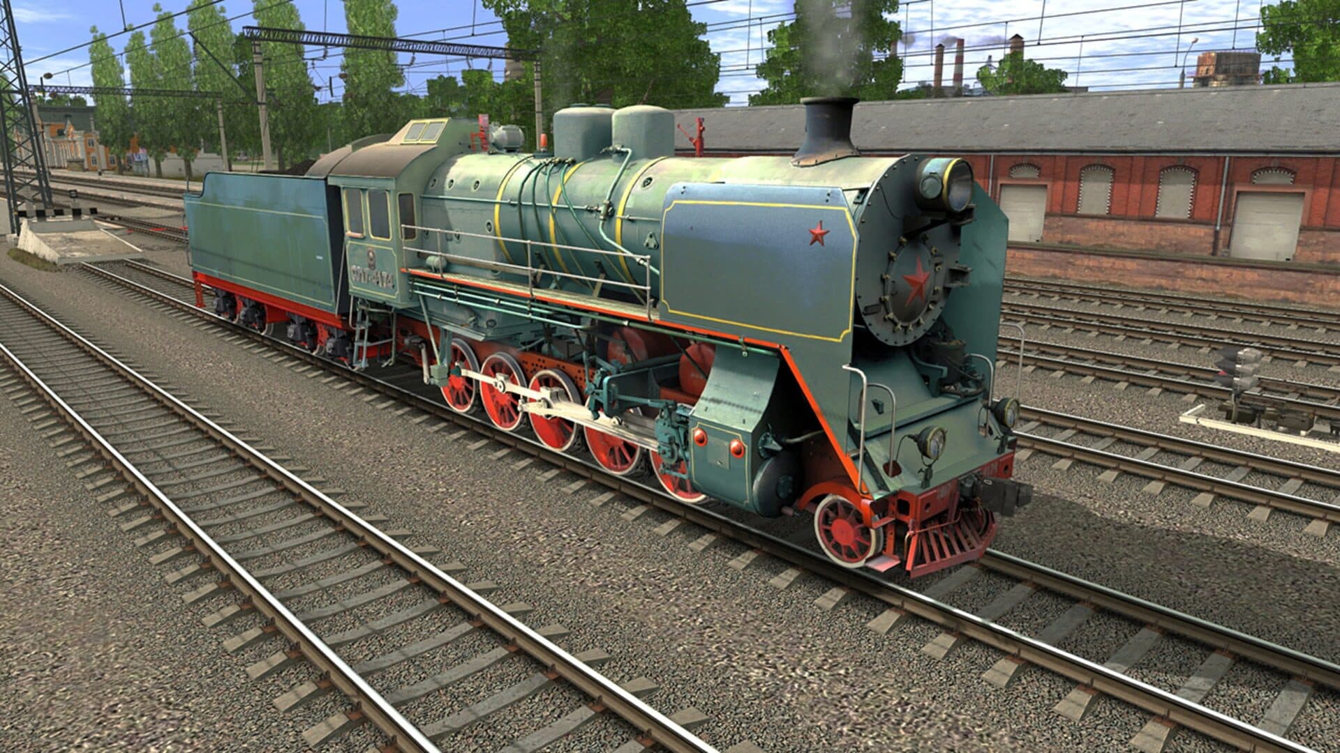 Trainz: A New Era - CO17-4174 Russian Loco and Tender screenshot 1