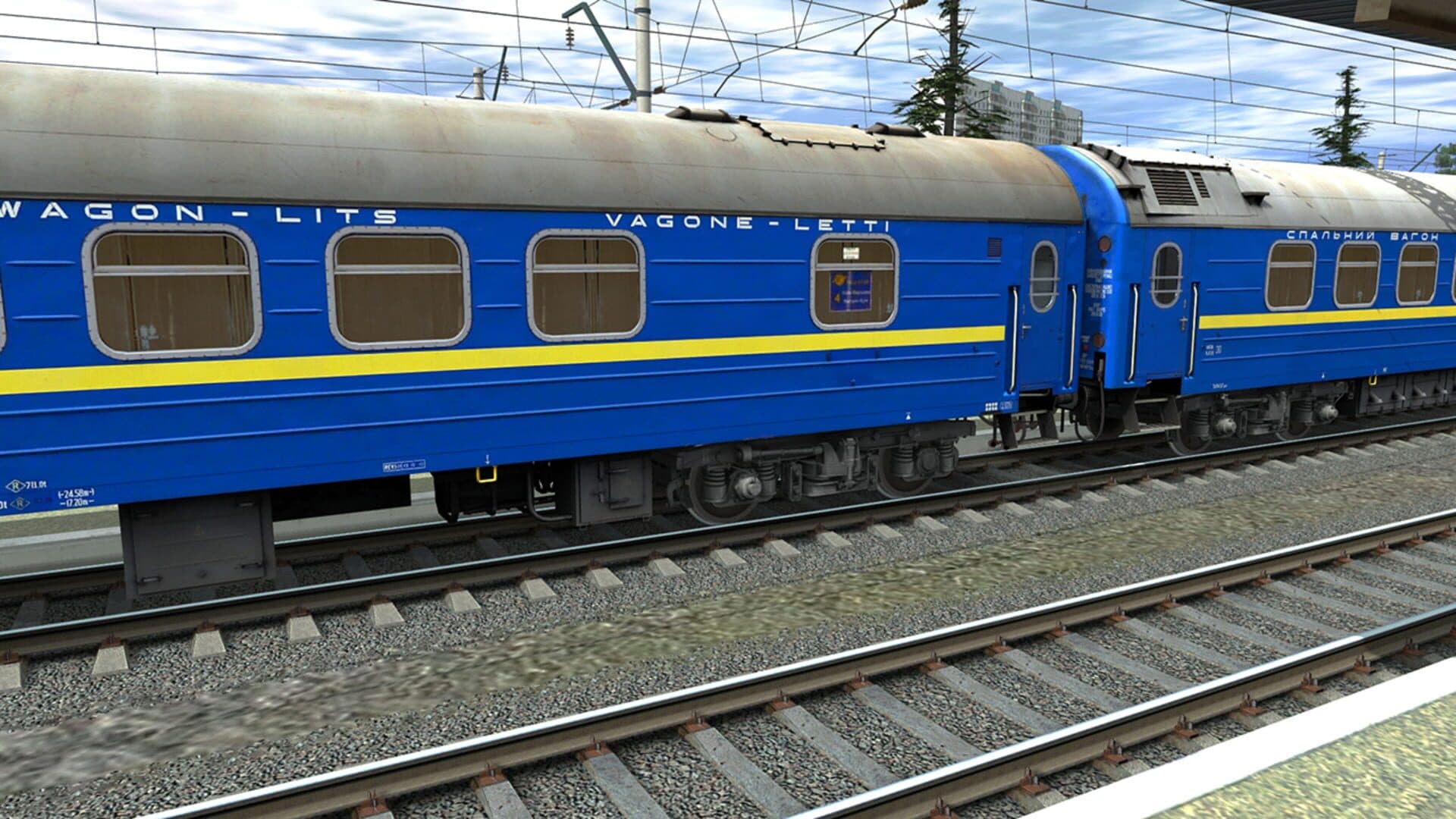 Trainz: A New Era - RZD-UZ-RIC Wagons screenshot 10