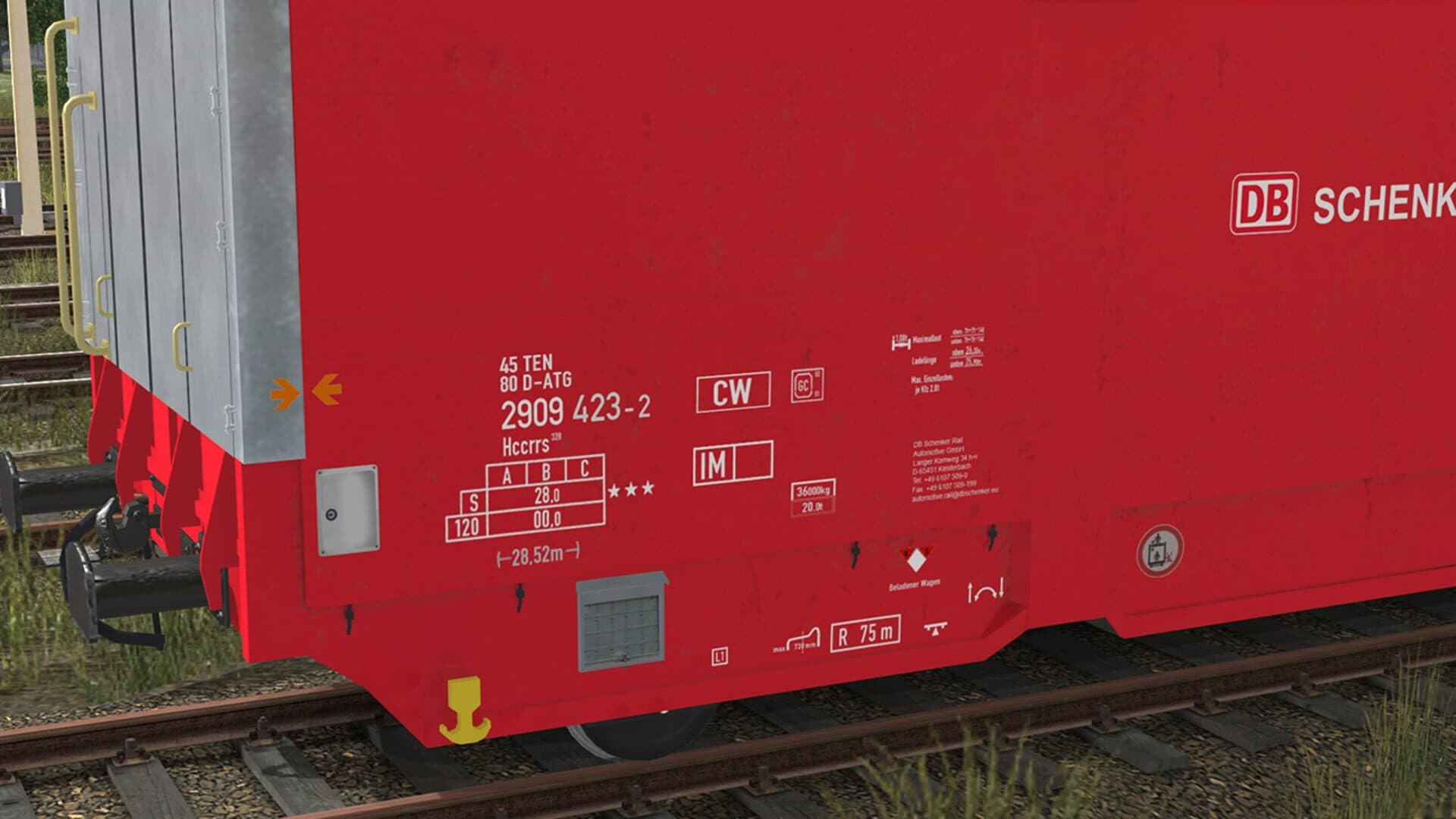 Trainz: A New Era - Hccrrs Car Transporter screenshot 1