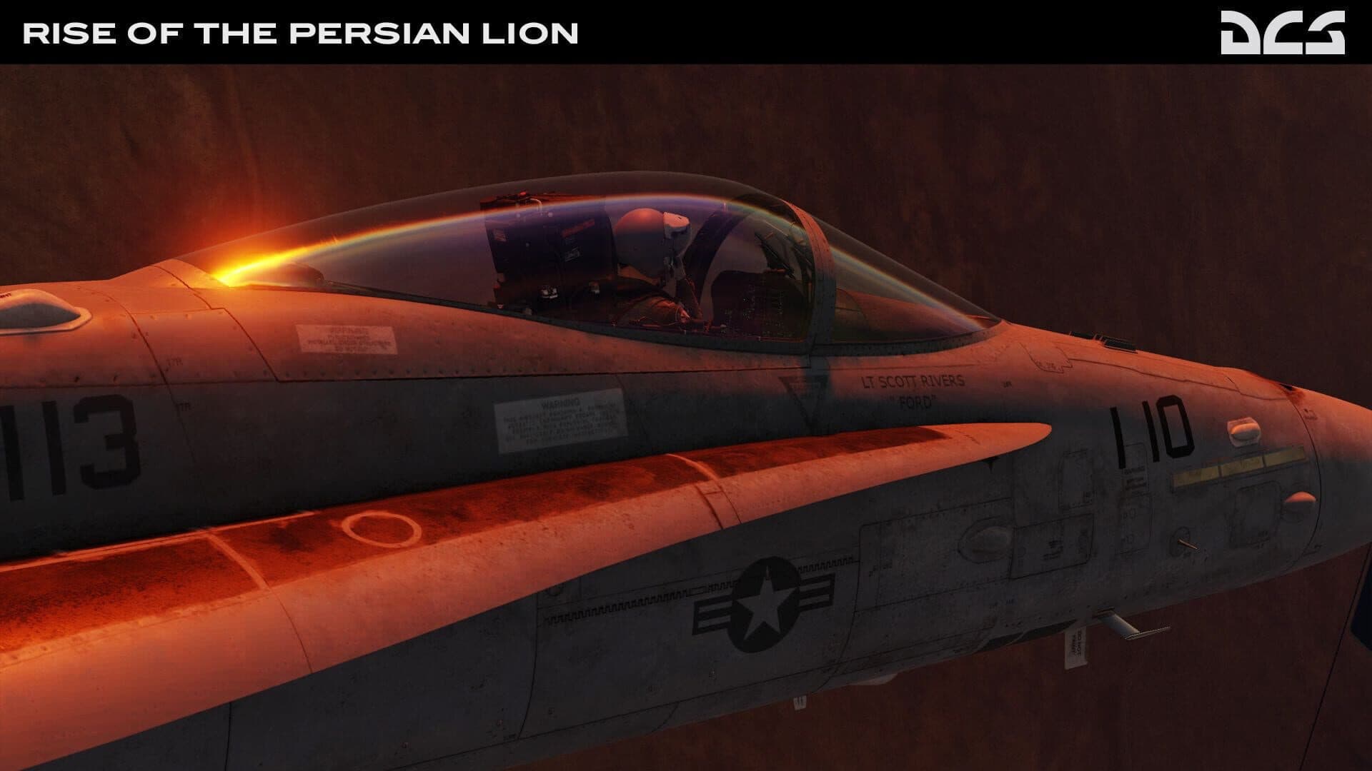 DCS World: F/A-18C Rise of the Persian Lion Campaign screenshot 5