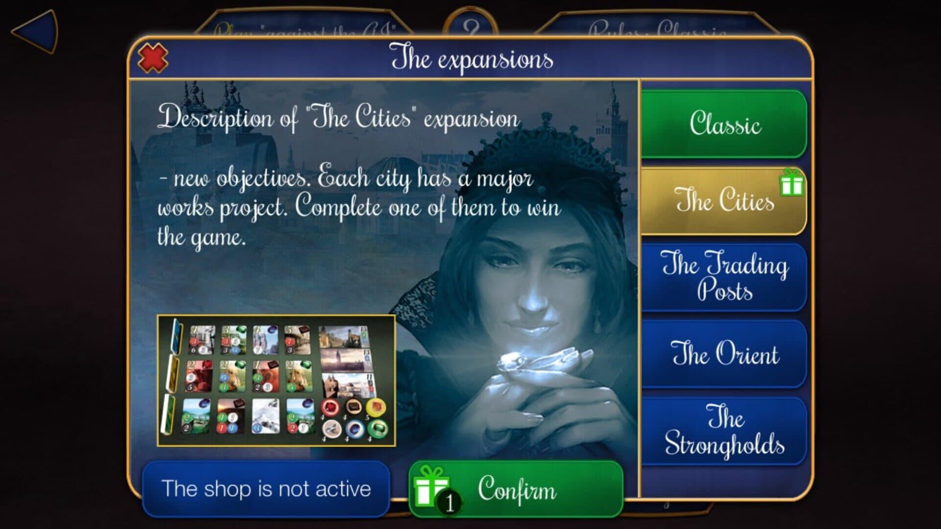 Splendor: The Cities screenshot 1