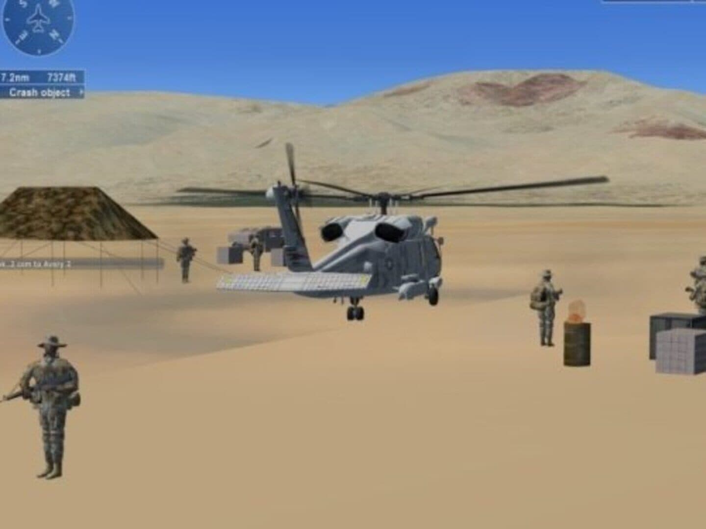 Microsoft Flight Simulator X: Mission - Blackhawk screenshot 3