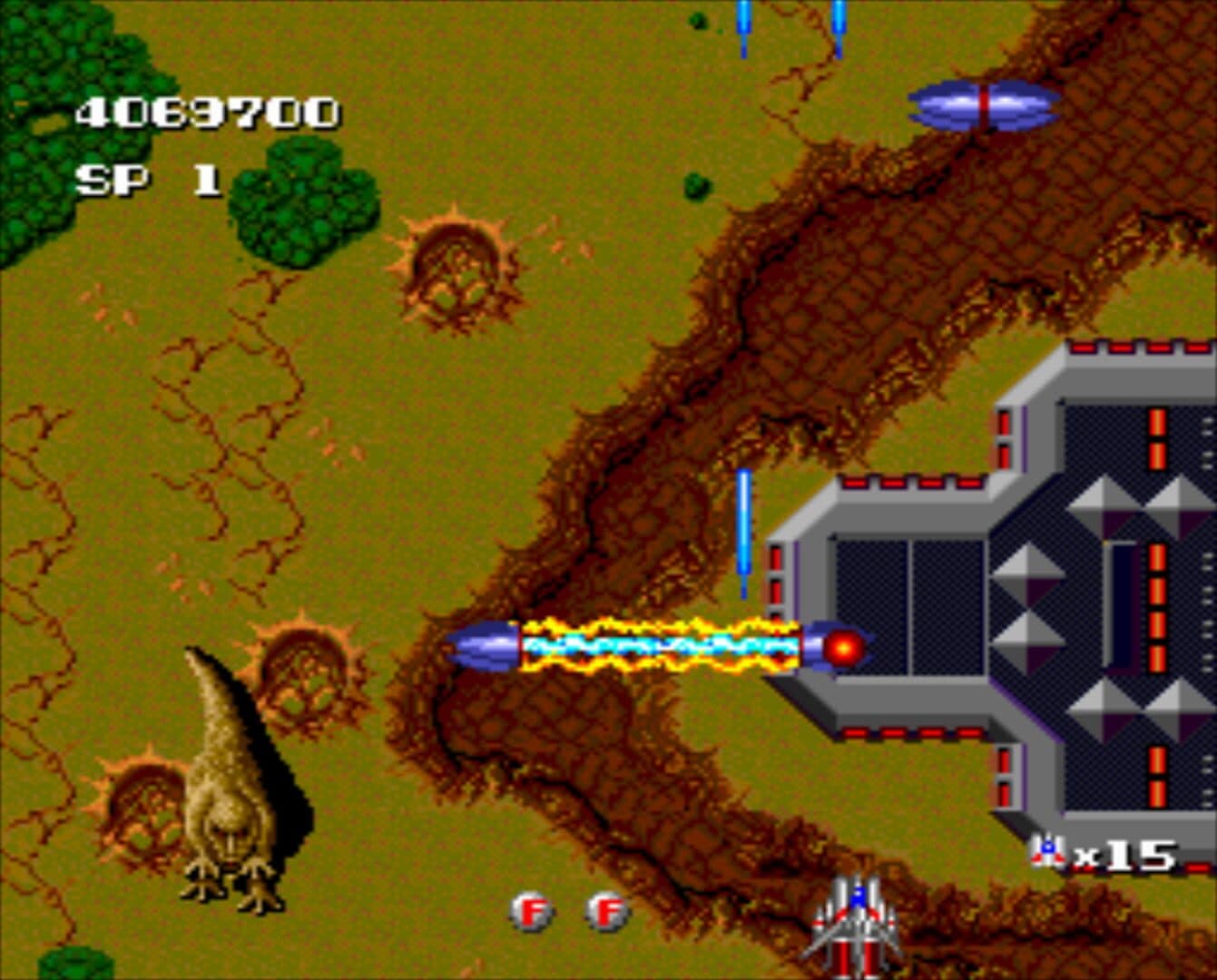 Terra Cresta II: Mandler no Gyakushuu screenshot 3