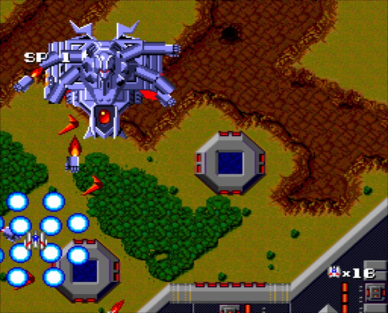 Terra Cresta II: Mandler no Gyakushuu screenshot 5
