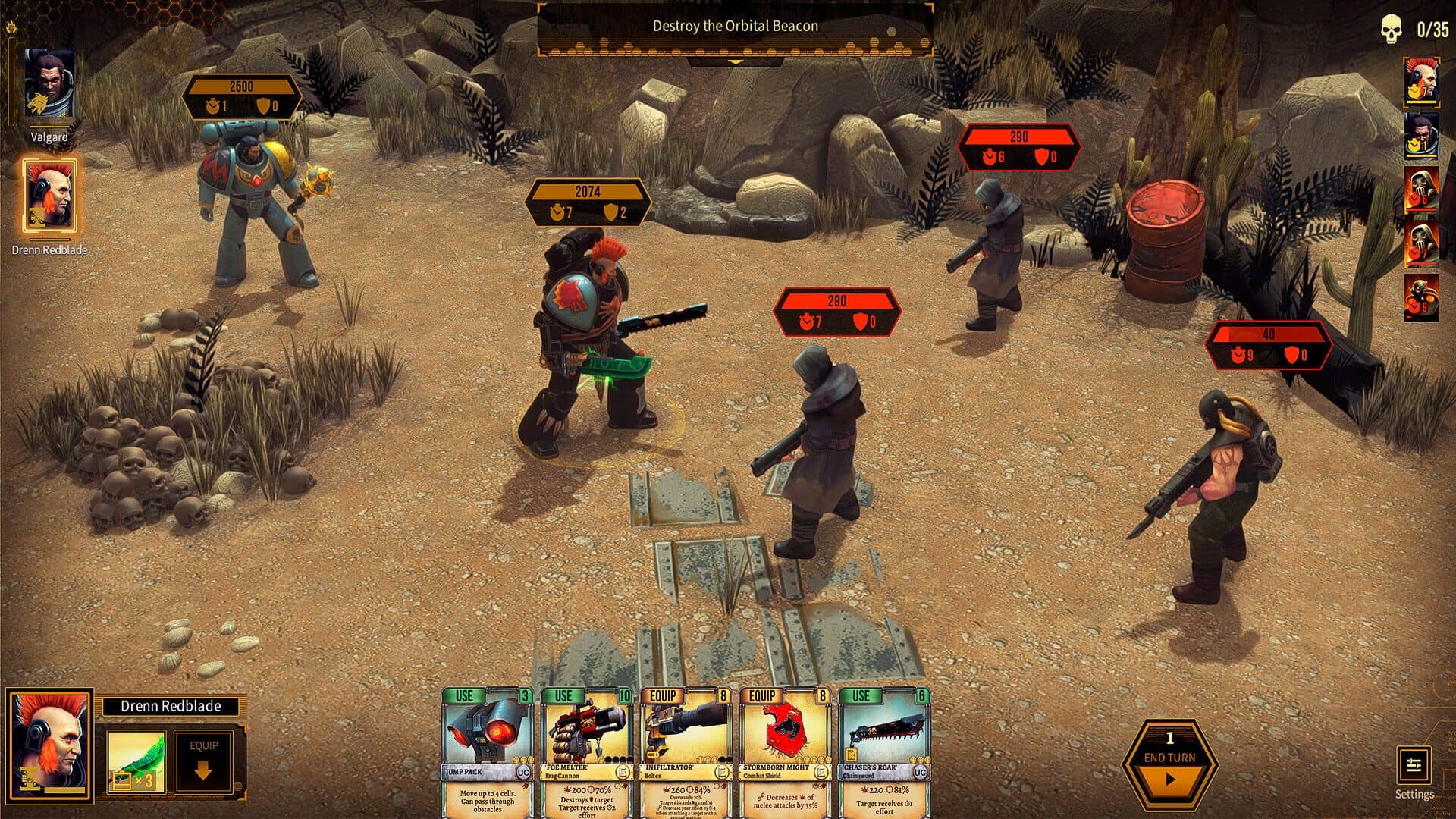 Warhammer 40,000: Space Wolf - Drenn Redblade screenshot 6
