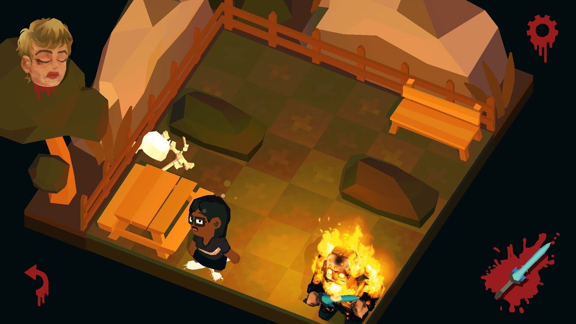 Friday the 13th: Killer Puzzle - Flaming Jason screenshot 5