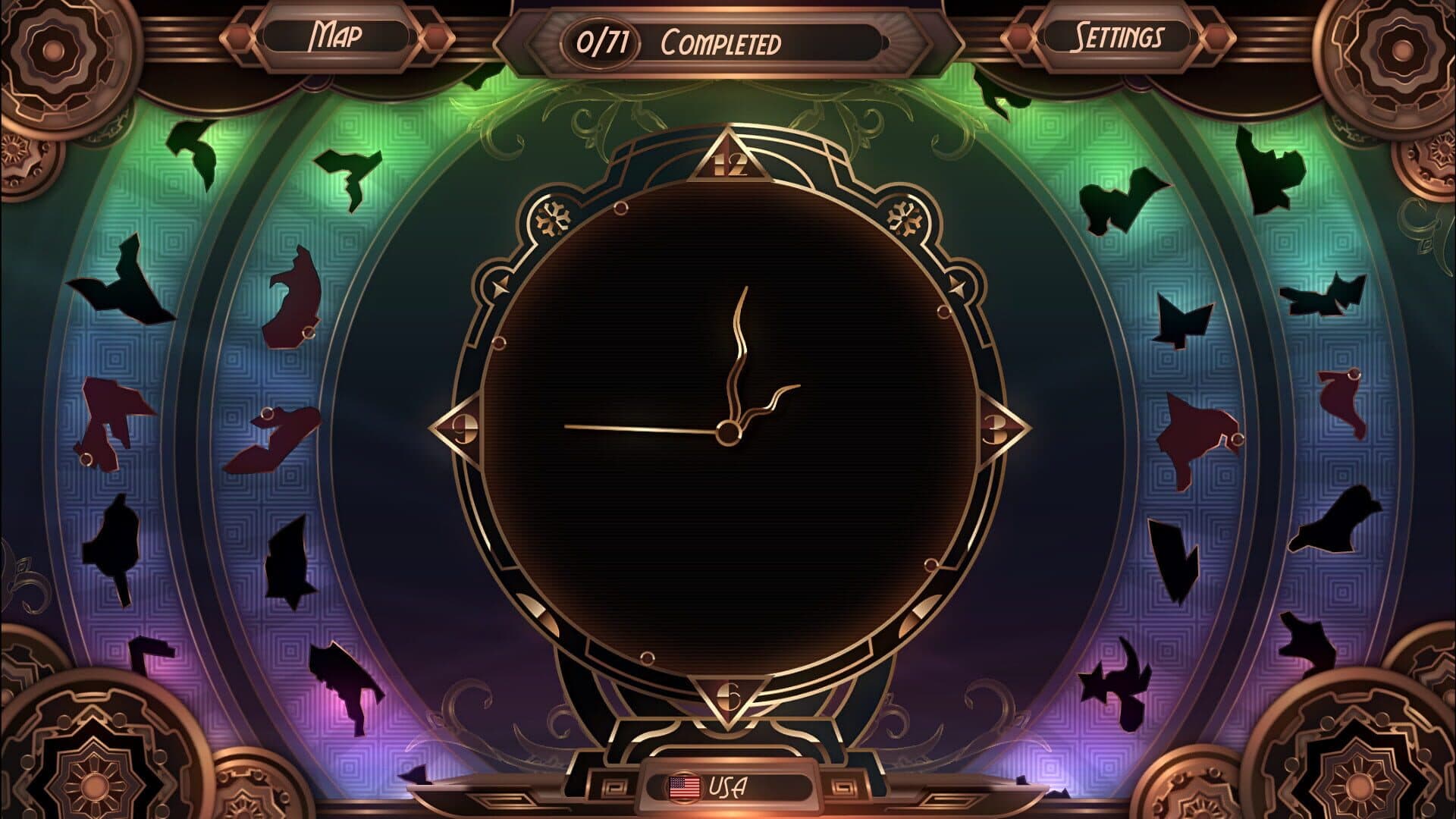 Glass Masquerade: Christmas Day Puzzle screenshot 1