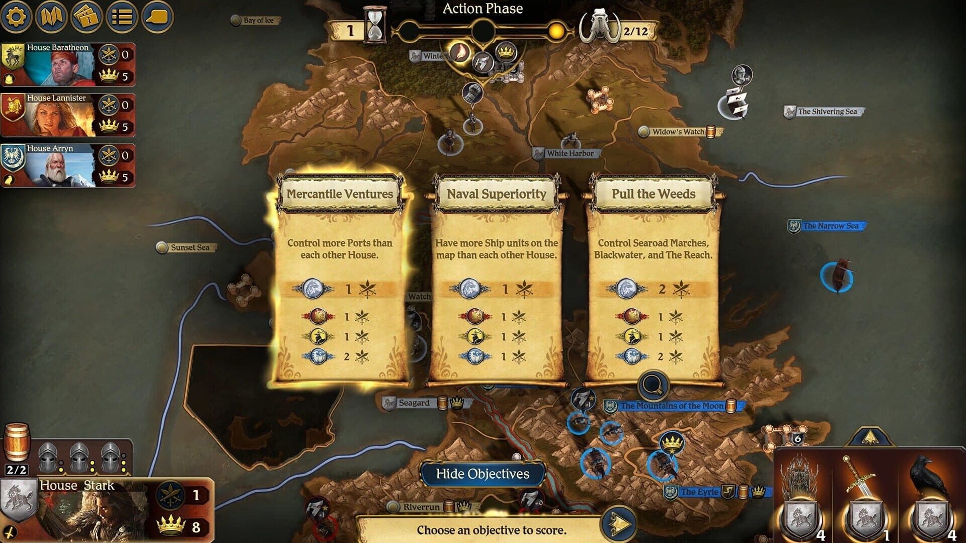 A Game of Thrones: The Board Game - Digital Edition: A Feast for Crows screenshot 4