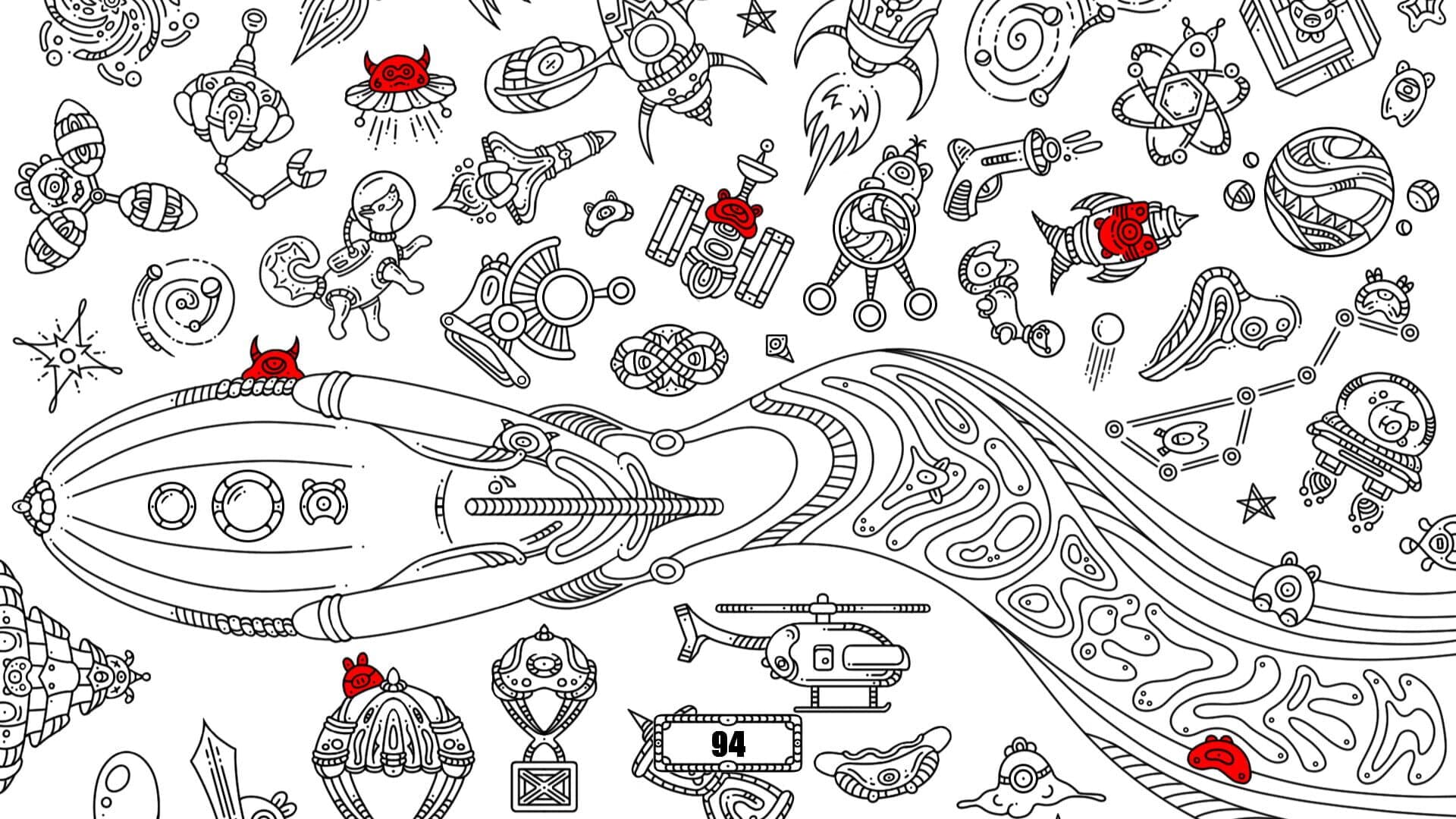 100 Hidden Aliens screenshot 2