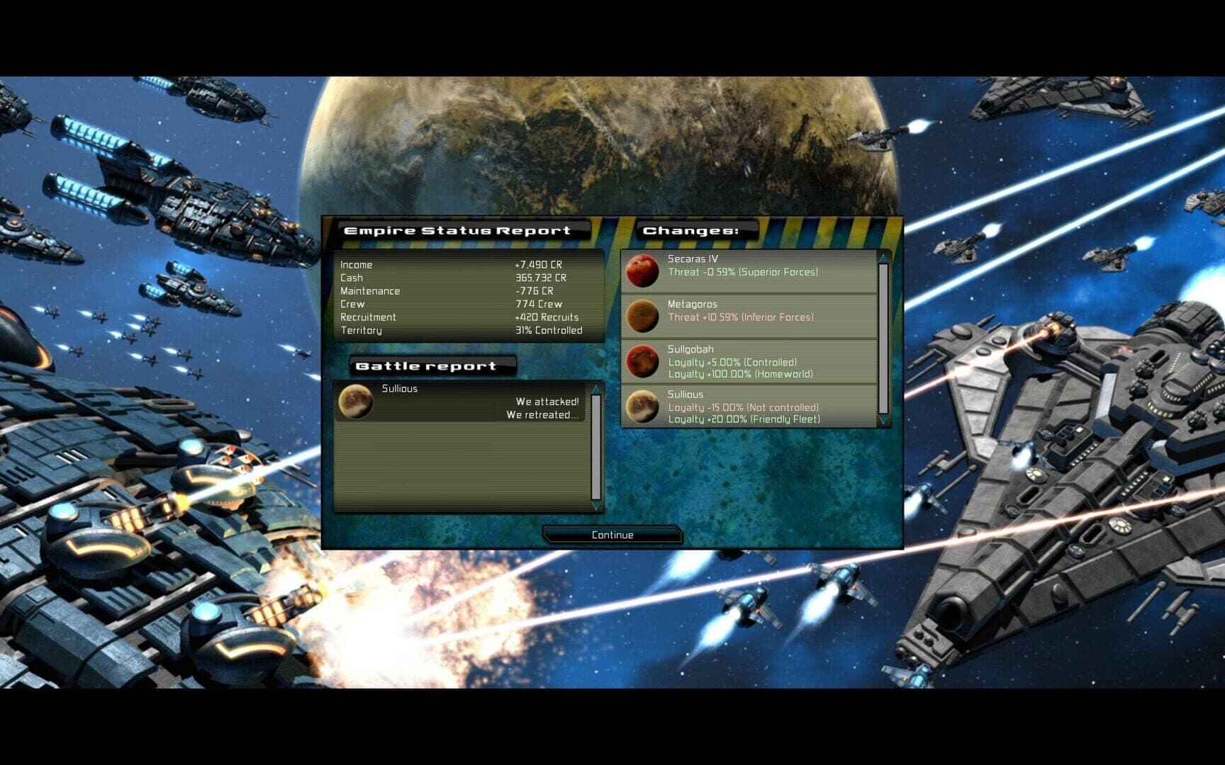 Gratuitous Space Battles: Galactic Conquest screenshot 1