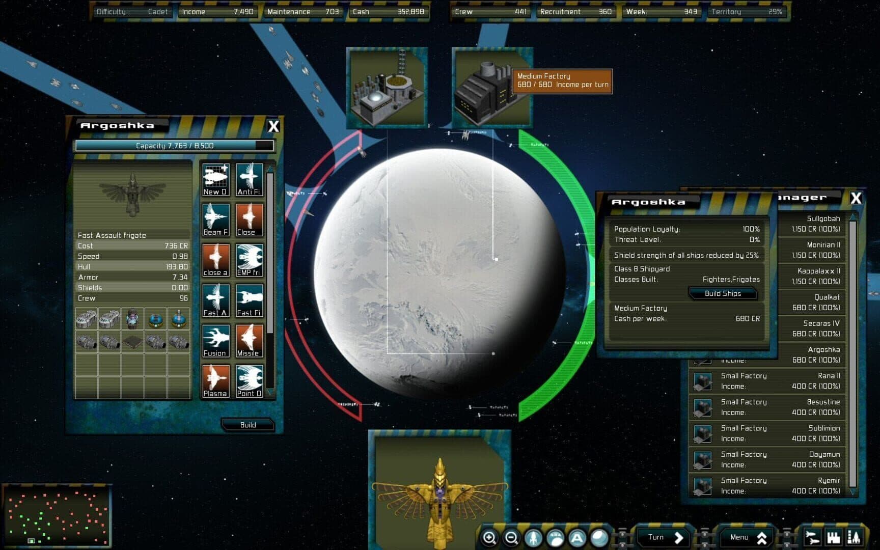Gratuitous Space Battles: Galactic Conquest screenshot 3