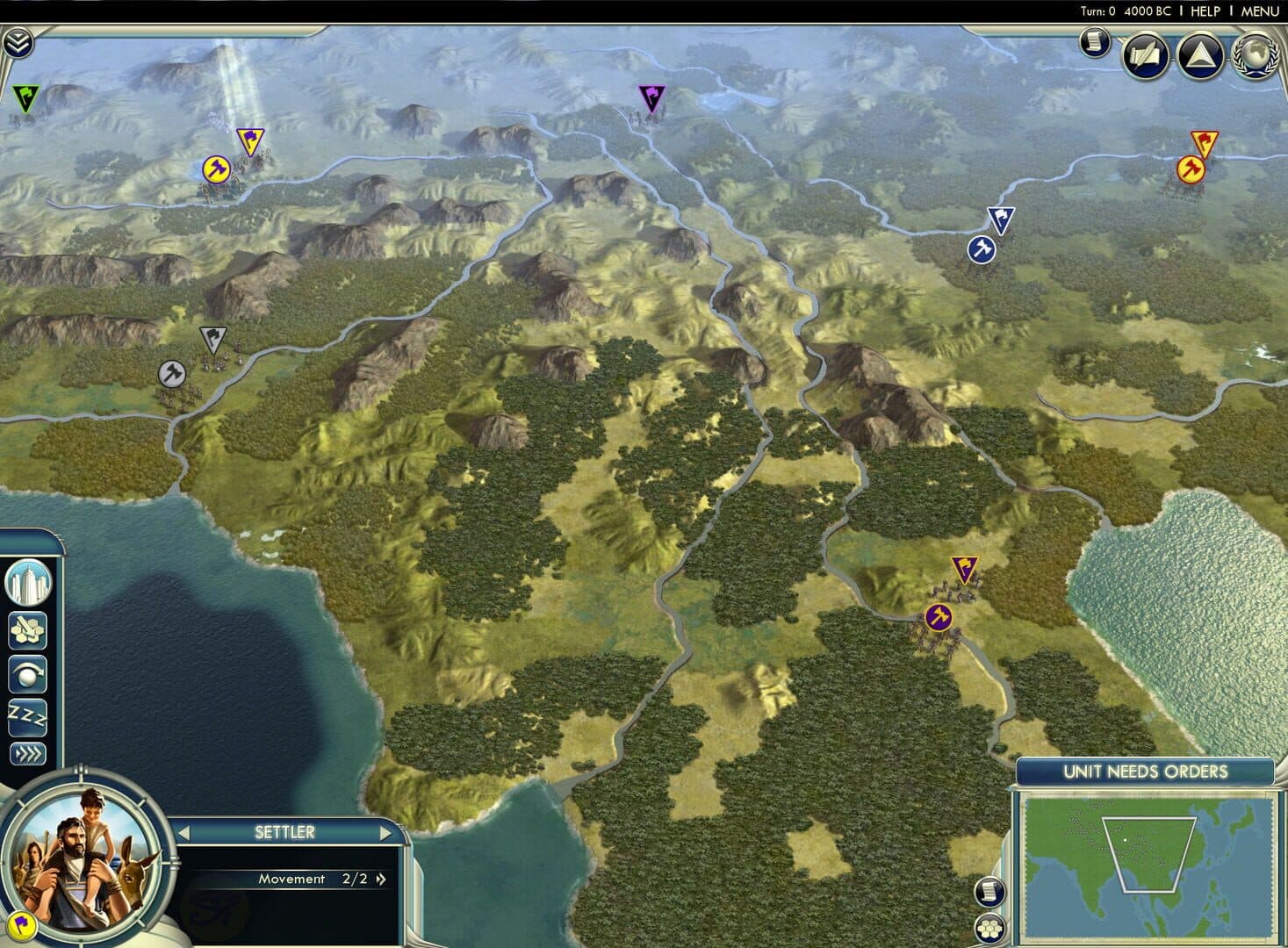 Sid Meier's Civilization V: Cradle of Civilization Map Pack - Asia screenshot 1