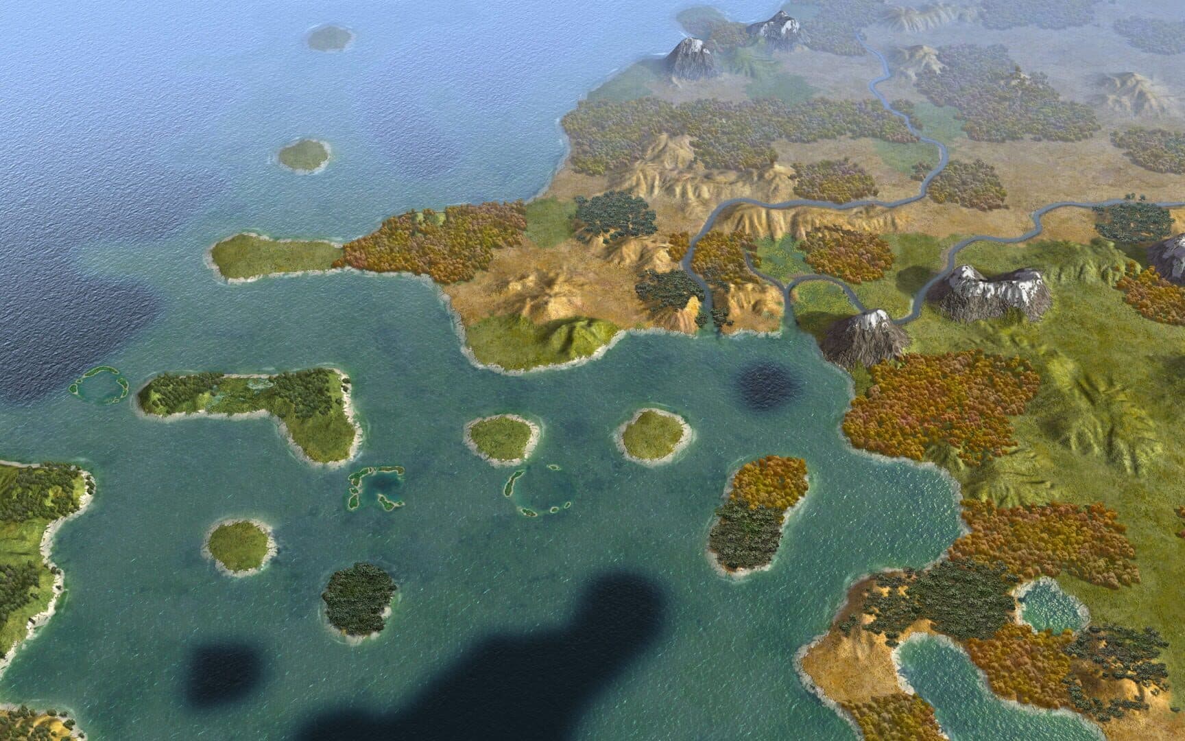 Sid Meier's Civilization V: Explorer's Map Pack screenshot 1