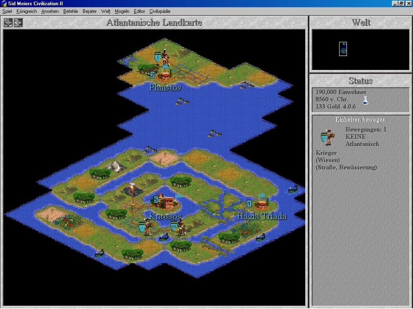 Sid Meier's Civilization II: Fantastic Worlds screenshot 2