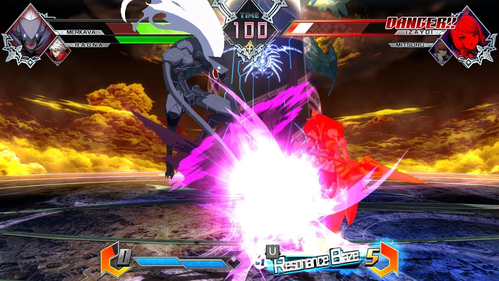 BlazBlue: Cross Tag Battle - Character Pack Vol. 4: Izayoi/Mitsuru/Merkava screenshot 9