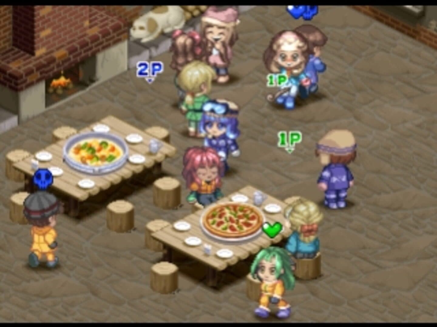 Taisen Renai Simulation: Trifels Mahou Gakuen screenshot 2