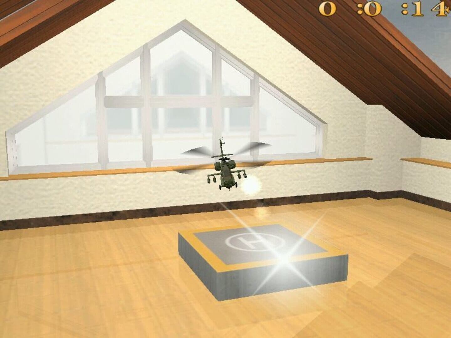R/C Helicopter: Indoor Flight Simulation screenshot 2