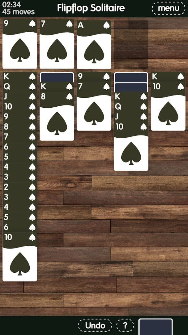 Flipflop Solitaire screenshot 1