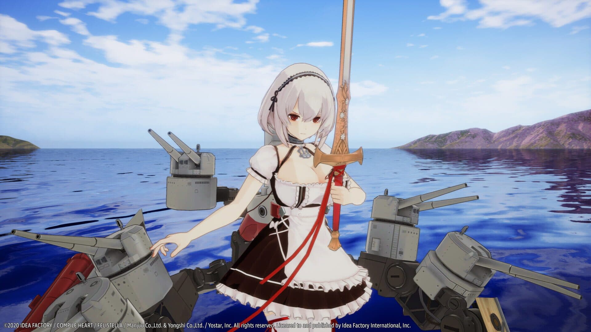 Azur Lane: Crosswave - Sirius screenshot 1