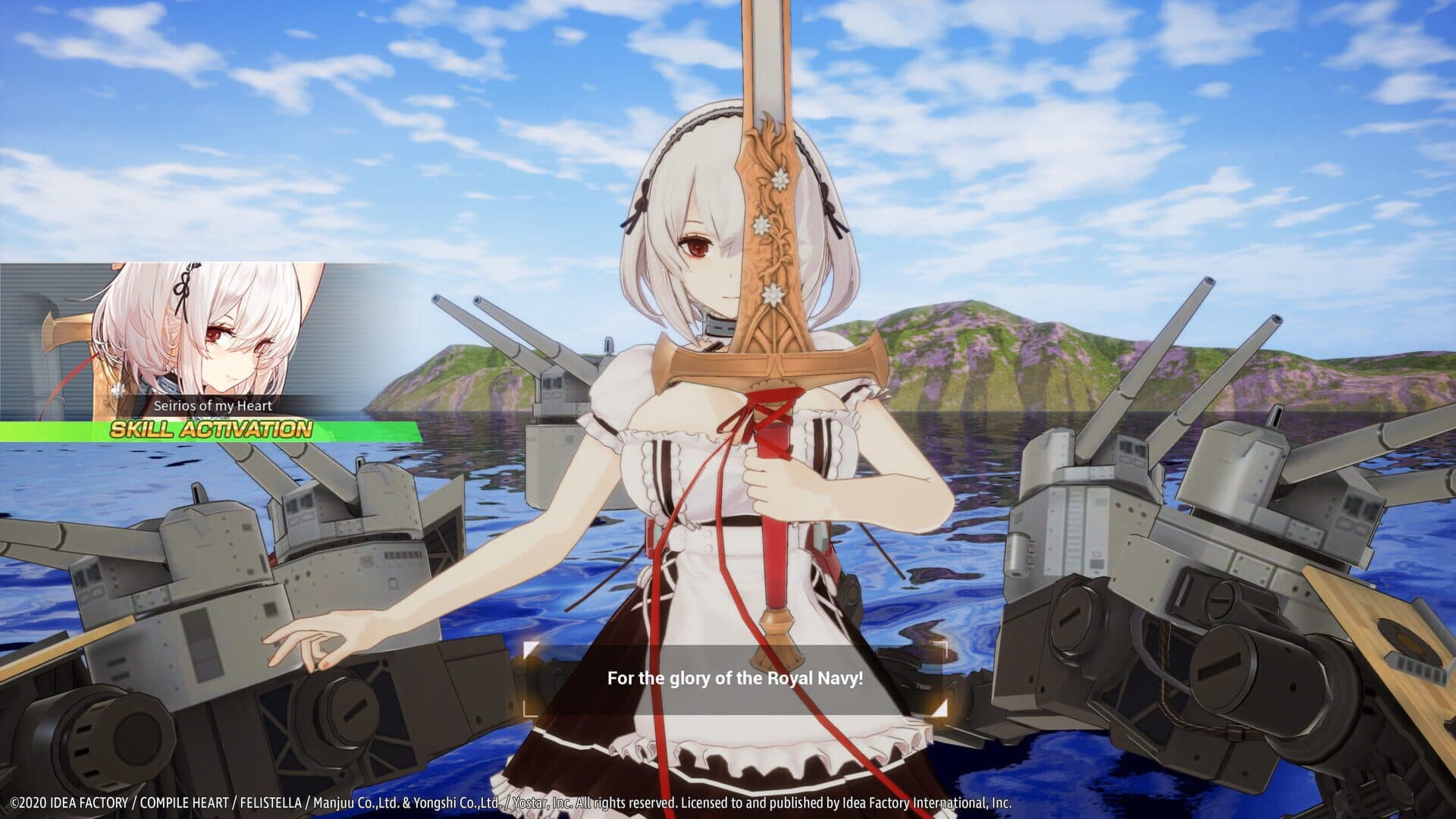Azur Lane: Crosswave - Sirius screenshot 3