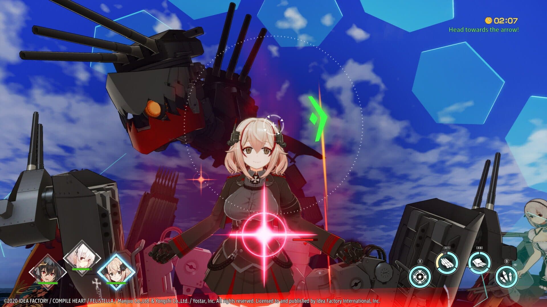 Azur Lane: Crosswave - Roon screenshot 2