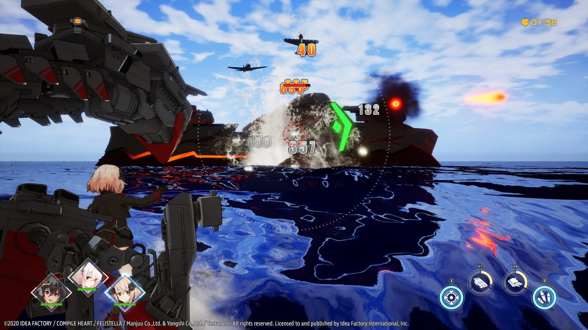 Azur Lane: Crosswave - Roon screenshot 3