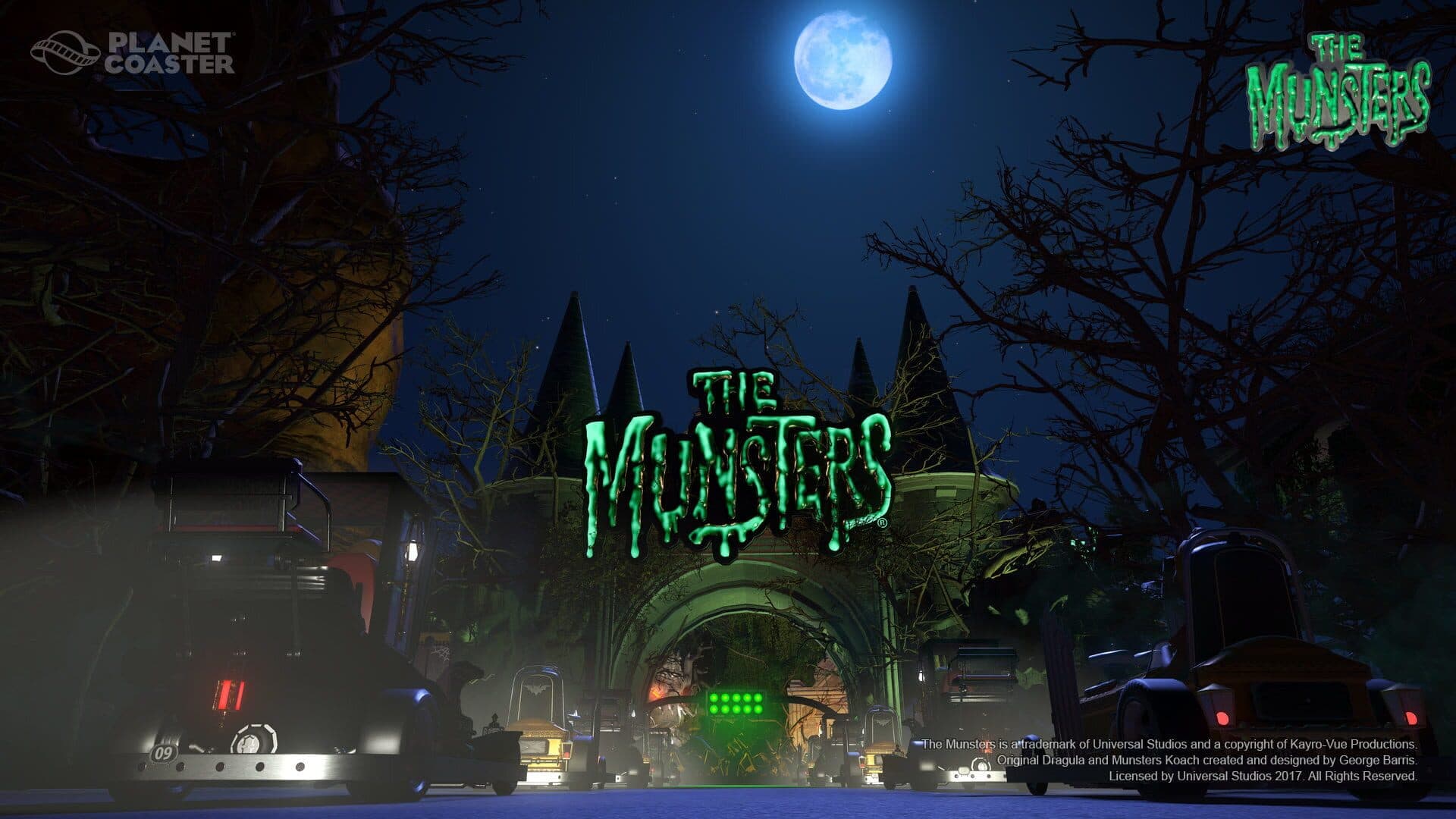 Planet Coaster: The Munsters Munster Koach Construction Kit screenshot 2