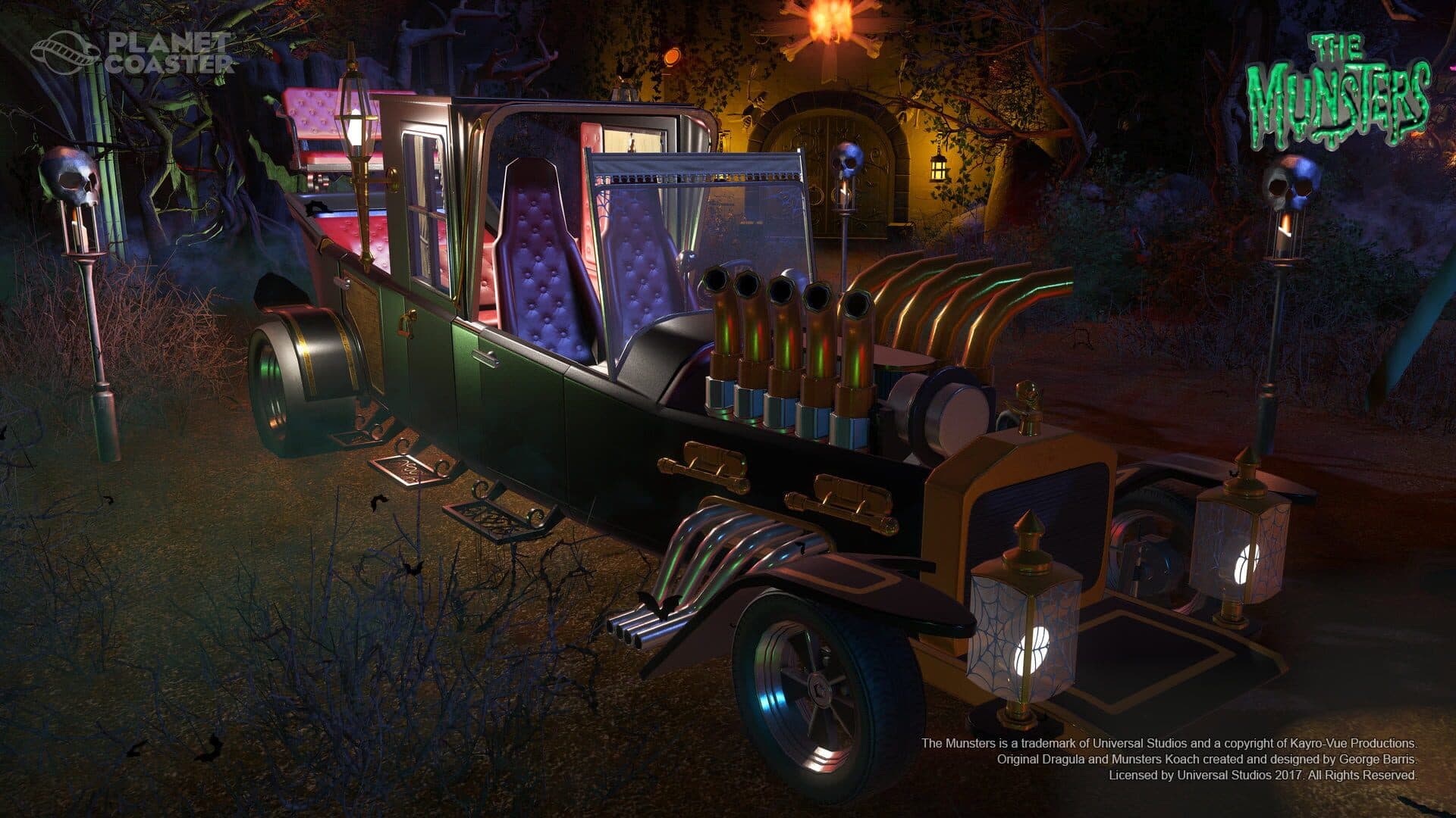 Planet Coaster: The Munsters Munster Koach Construction Kit screenshot 3