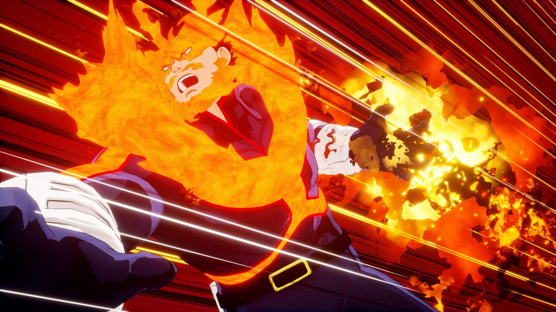 My Hero One's Justice: Playable Character - Pro Hero Endeavor screenshot 1